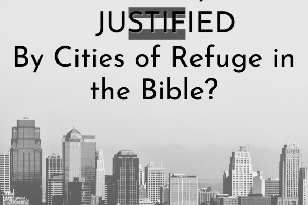 Let’s Talk About Cities of Refuge: Sanctuary Cities?