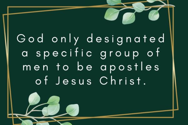 No More Apostles